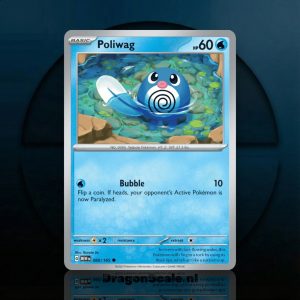 060/165 Poliwag (Scarlet & Violet 151)
